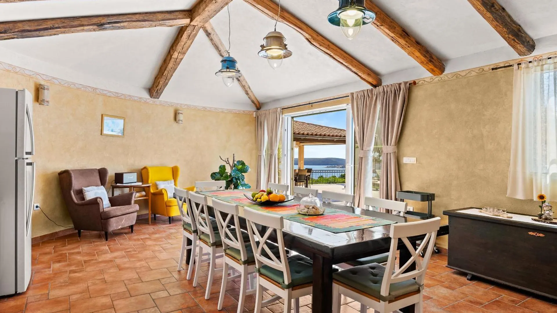 Villa Vlacich For 8 People Near Labin - Rabac With Heated Pool & Sea View - Only 2 Km From Beach Trget Croatia