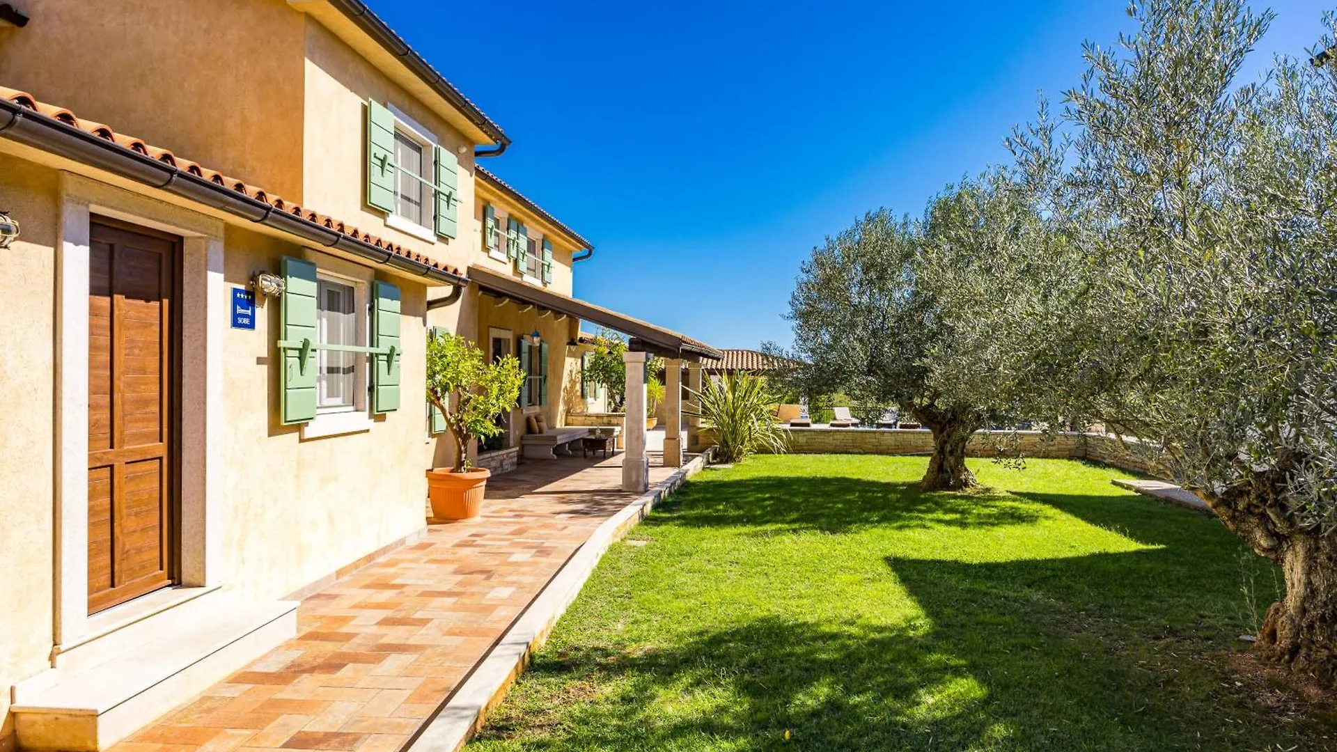 Villa Vlacich For 8 People Near Labin - Rabac With Heated Pool & Sea View - Only 2 Km From Beach Trget 0*,