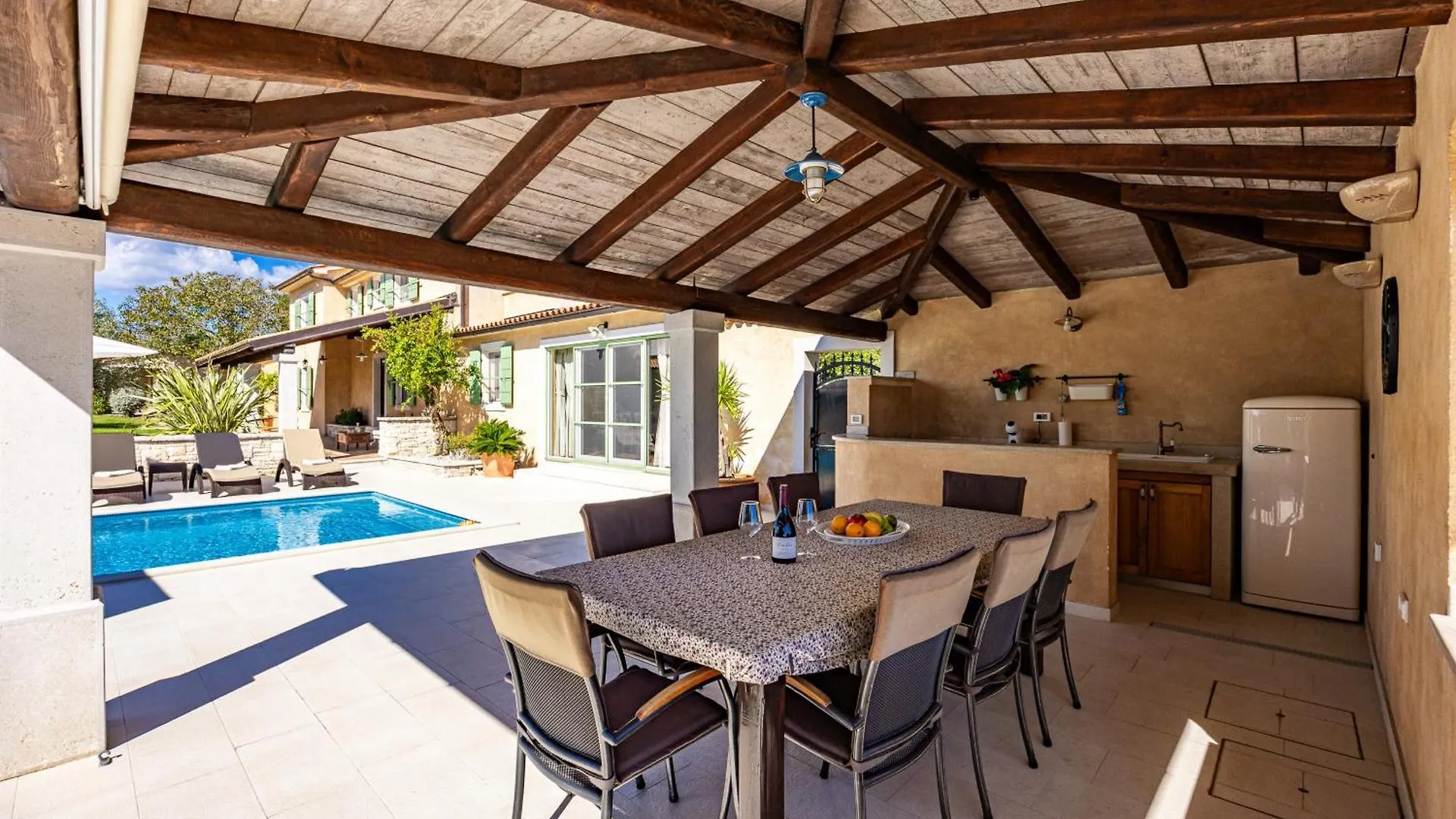 Villa Vlacich For 8 People Near Labin - Rabac With Heated Pool & Sea View - Only 2 Km From Beach Trget 0*,  Croatia